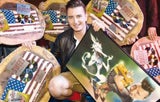 Gabalier feiert mit Sekt & Family
