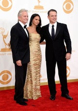 Matt Damon & Luciana Barroso & Michael Douglas