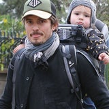 Olando Bloom: Wandern mit Sohn Flynn