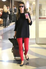 Airport-Style der Stars
