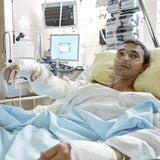 Tibor A. im Wiener AKH