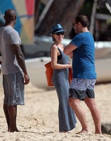 Danii Minogue & Tyson Beckford auf Barbados