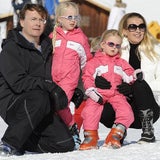 Prinz Friso und Prinzessin Mabel mit ihre Töchtern Luana & Zaria