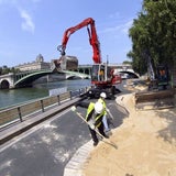 Paris wird zum Strand