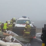 Massencrash auf der A1