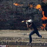 Straßenschlacht auf dem Taksim-Platz in Istanbul