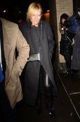 Die Stars besuchen Hoffman-Witwe Mimi O'Donnell