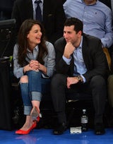 Katie Holmes: Viel Spaß bei Knicks-Spiel