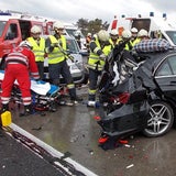 Massen-Karambolage auf der A1