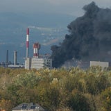 Großbrand in der voestalpine