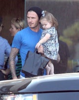 David Beckham: Die kleine Harper ist ja soooo süß!