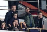 Beim Fußball-Match