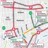 Mahü neu: Weniger Autos in den Bezirken