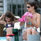 Katie Holmes im Badeurlaub mit Tochter Suri