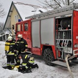 Heurigenlokal samt Wohntrakt in Flammen