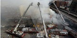 New York: Explosionen - Häuser stürzen ein