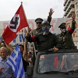 Hass-Proteste in Athen bei Merkel-Besuch
