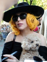 Lady Gaga - Ankunft in Wien