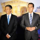Alle Bilder vom Duell Spindelegger vs. Strache