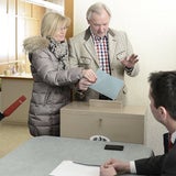 FPK-Spitzenkandidat Gerhard Dörfler mit seiner Gattin Margret