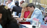 Tatjana Batinic und Sebastian Boenisch turteln in Wien