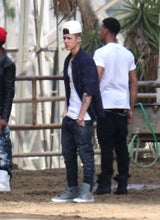 Justin Bieber geht Reiten