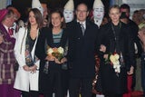 Die monegassischen Royals haben Spaß bei Zirkusfest