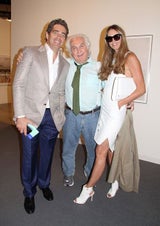 Elle Macpherson ist Blickfang der Art Basel