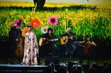 Katy Perry kommt im Vorhang