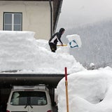 Schneechaos in Österreich