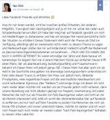 Nicole Öttl gibt Trennung von Felix Baumgartner auf Facebook bekannt