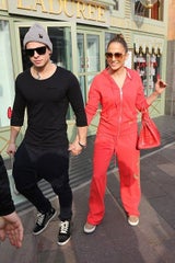 Jennifer Lopez & Casper Smart unterwegs in London