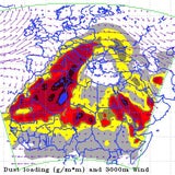 So zieht die Saharawolke über Österreich