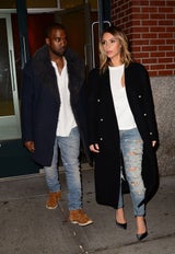 Kim & Kanye zeigten leger im Partner-Look