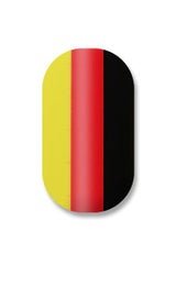 Nägel in Landesflaggen