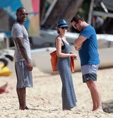 Danii Minogue & Tyson Beckford auf Barbados