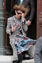 Anna Wintours Sturmfrisur