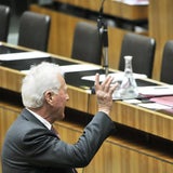 Stronachs letzte Rede im Parlament