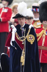 Die königliche Familie beim Garter Day