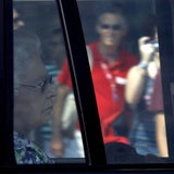 Queen fährt zum Buckingham Palast