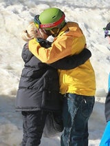 Gwen Stefani & Seal treffen sich im Ski-Urlaub