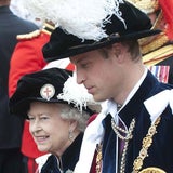 Die königliche Familie beim Garter Day