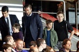 Beim Fußball-Match