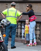 Sarah Jessica Parker: Sandalen mit Socken