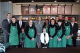 Charlene bei Starbucks-Eröffnung in Monaco
