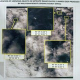 MH370: 122 mögliche Wrackteile gesichtet
