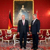 Deutscher Präsident Gauck in Wien