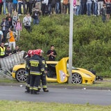 Fotos: Koenigsegg rast in Zuschauer