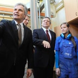 Barroso und Faymann bei "Jugend am Werk"