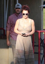 Britney Spears zeigt sich mit roten Haaren